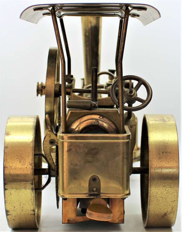 Wilesco D367 - VERY SCARCE "Old Smokey" All Brass Steam Roller