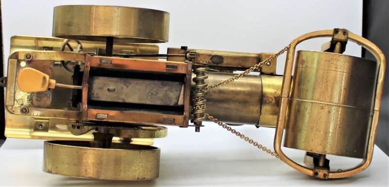Wilesco D367 - VERY SCARCE "Old Smokey" All Brass Steam Roller