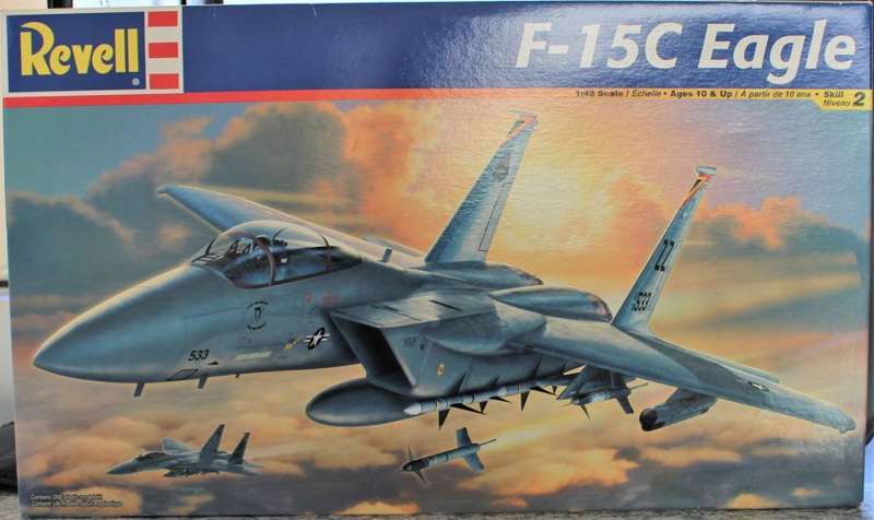 Revell - 1:48 F-15C Eagle Kit - Contents Sealed.