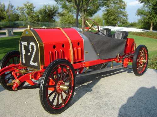 BARGAIN!! - Pocher - Vintage 1907 FIAT 130 HP - F2 Unbuilt Model Kit - Complete Boxed