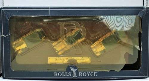 Lledo - Limited Edition - 24ct Gold-Plated 3-Piece Rolls-Royce Set - Boxed