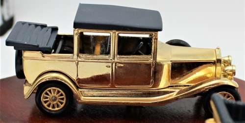 Lledo - Limited Edition - 24ct Gold-Plated 3-Piece Rolls-Royce Set - Boxed