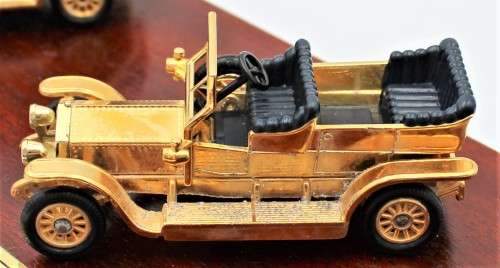 Lledo - Limited Edition - 24ct Gold-Plated 3-Piece Rolls-Royce Set - Boxed