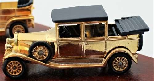 Lledo - Limited Edition - 24ct Gold-Plated 3-Piece Rolls-Royce Set - Boxed