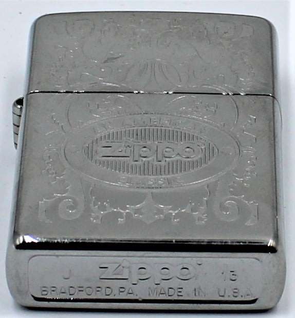 Zippo - Two Original Boxed Zippo Collectables - ""Hollywood's Leading Light"" & ""American Classic""