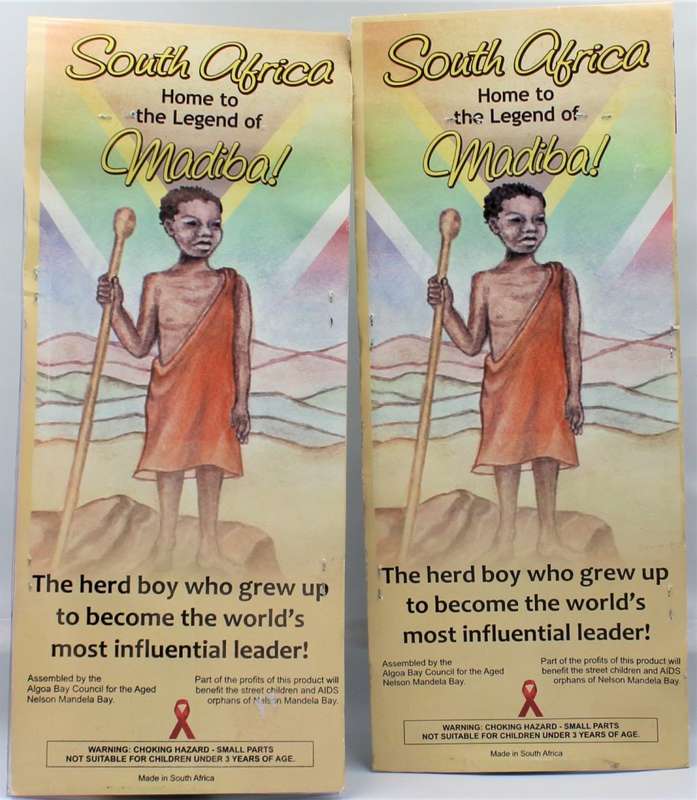 2x Very Collectable Nelson Mandela "Madiba" Figures - Mint in Package