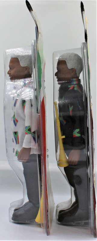 2x Very Collectable Nelson Mandela "Madiba" Figures - Mint in Package