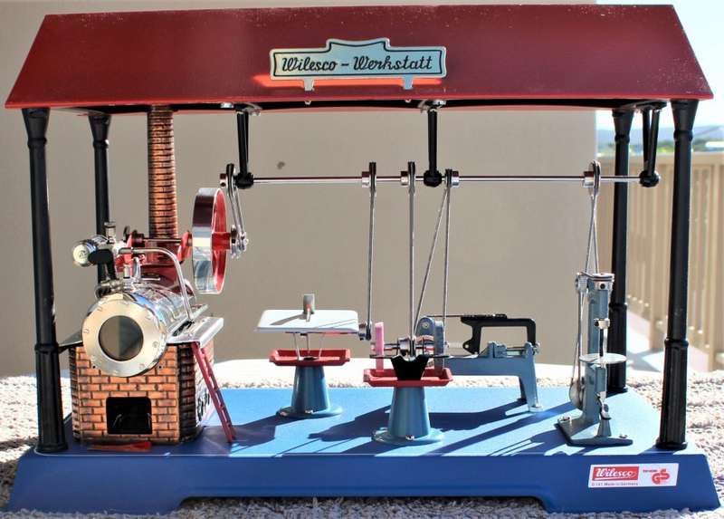 Wilesco D141 Live Steam Engine Workshop - NEW BOXED!