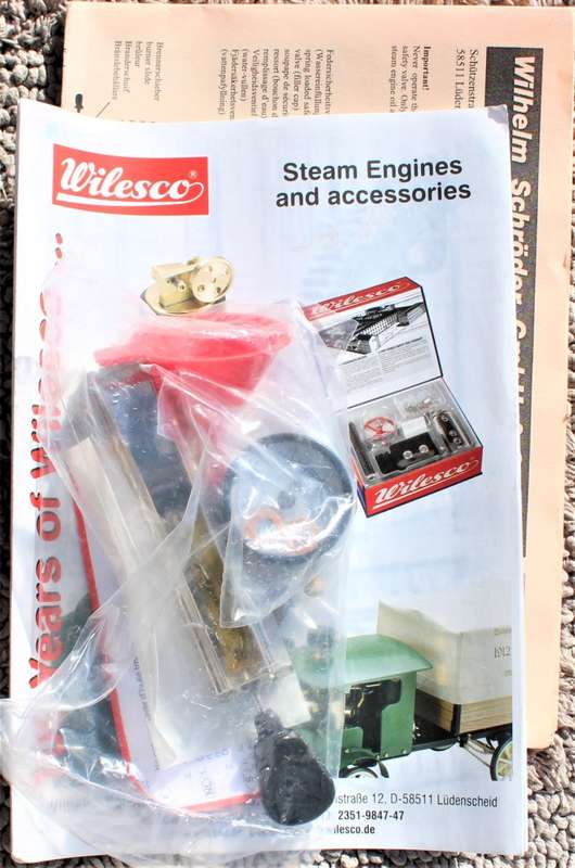 Wilesco D141 Live Steam Engine Workshop - NEW BOXED!