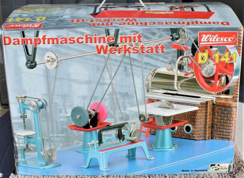Wilesco D141 Live Steam Engine Workshop - NEW BOXED!