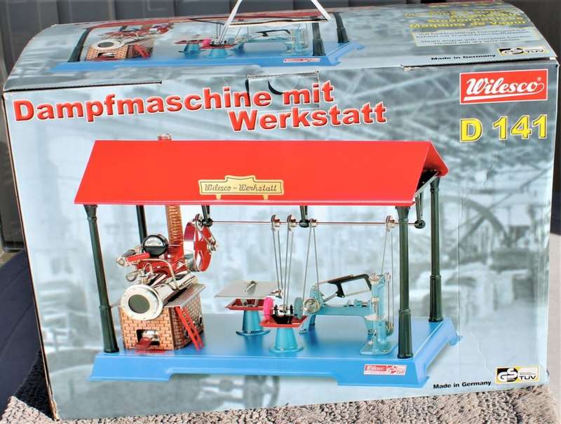 Wilesco D141 Live Steam Engine Workshop - NEW BOXED!