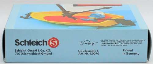 40070 - Smurf Playset No.5 - Sail Boat - Mint in Box