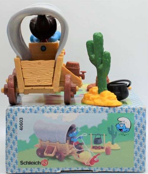 40603 - Smurf - Western Play Set - Boxed