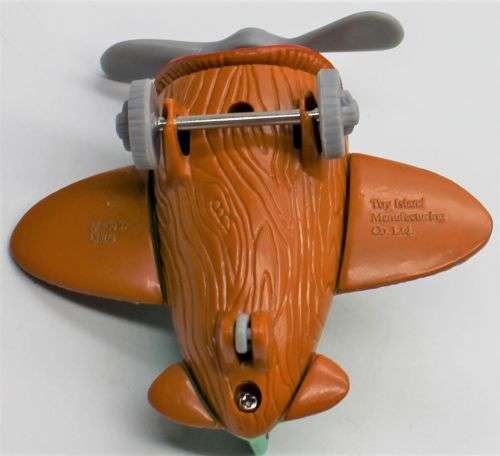 Smurf - Ideal Diecast Smurf Pilot and Plane - Licensed Peyo Product 1996