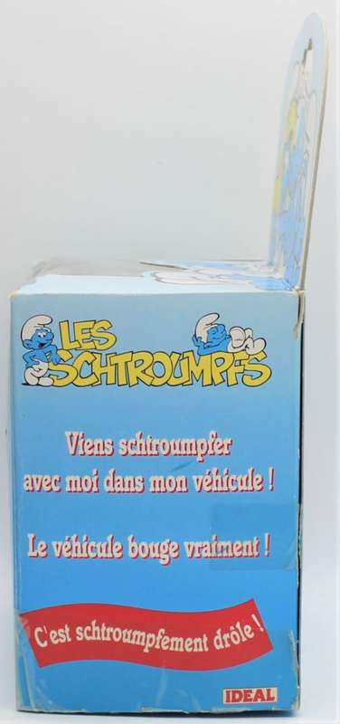 Smurf - Ideal Diecast Smurf Pilot and Plane - Licensed Peyo Product 1996