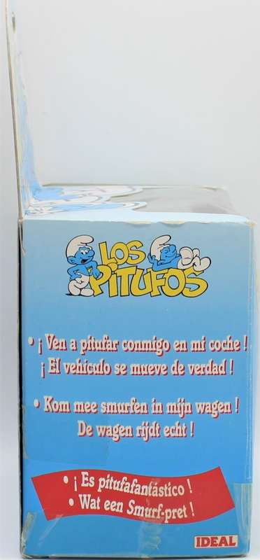 Smurf - Ideal Diecast Smurf Pilot and Plane - Licensed Peyo Product 1996