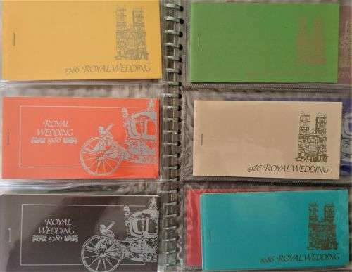 1986 - 2 Royal Events Albums - Wedding of Prince Andrew and Sarah Ferguson - 167 Items!