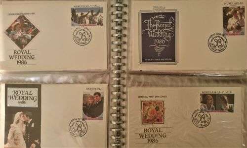 1986 - 2 Royal Events Albums - Wedding of Prince Andrew and Sarah Ferguson - 167 Items!