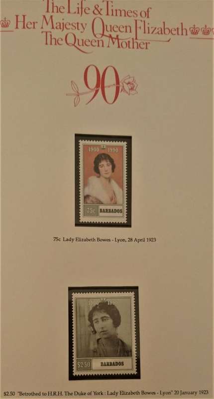 1990 - The Queen`s 90th Birthday Royal Events Album - 33 Stamps and 13 Miniature Sheets