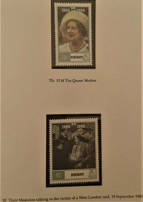 1990 - The Queen`s 90th Birthday Royal Events Album - 33 Stamps and 13 Miniature Sheets
