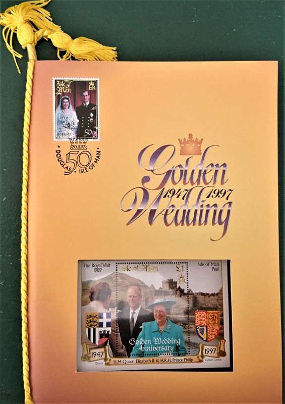 Limited Edition1997 Complete Queen Elizabeth II's Golden Wedding Anniversary Omnibus Album
