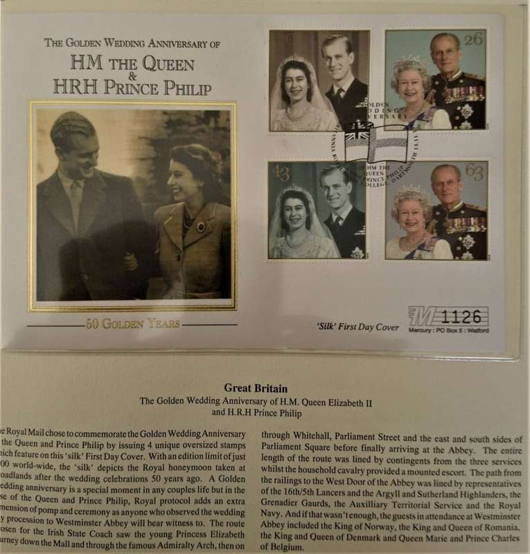 Limited Edition1997 Complete Queen Elizabeth II's Golden Wedding Anniversary Omnibus Album