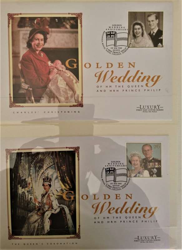 Limited Edition1997 Complete Queen Elizabeth II's Golden Wedding Anniversary Omnibus Album