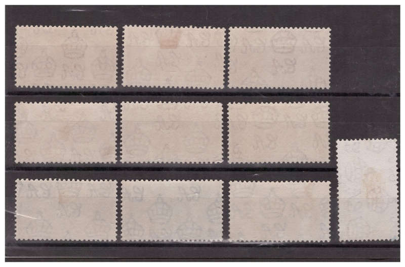 Northern Rhodesia - 1935 Jubilee & 1937 Coronation Sets - Singles & Blocks - Mint & Used