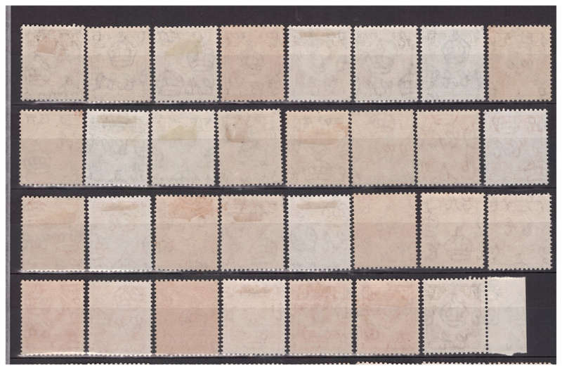 Northern Rhodesia - 1953 QE Definitives - 4x Complete Sets to 20 Shilling + Many Extras - Unused