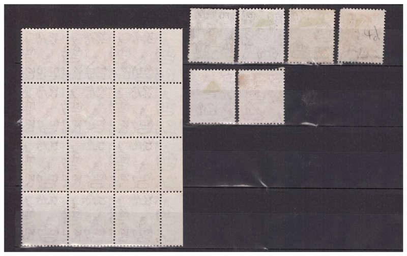 Northern Rhodesia - 1953 QE Definitives - 4x Complete Sets to 20 Shilling + Many Extras - Unused
