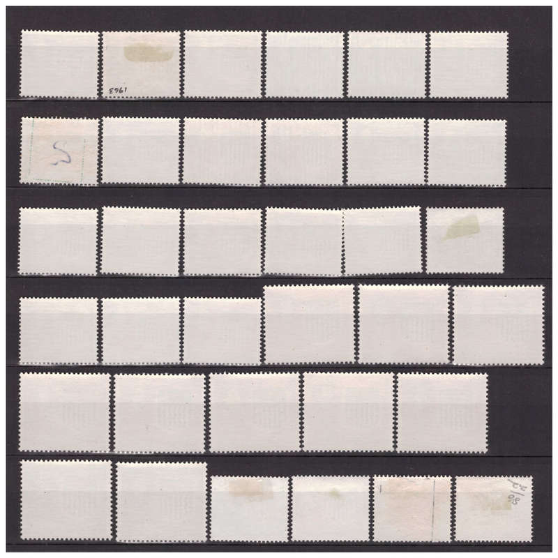Northern Rhodesia - 2x Mint 1964 Complete QE II Definitive Sets to 20 Shilling + Extras