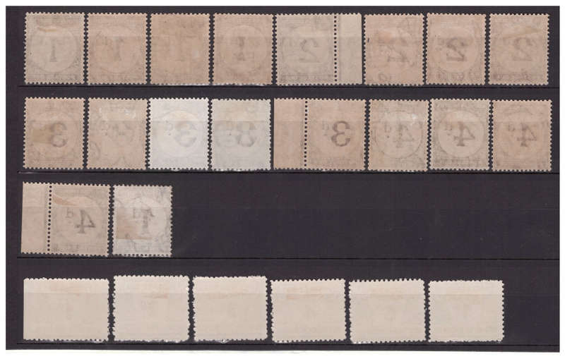 Northern Rhodesia - 4x MLH 1929-52 Postage Due Sets & 1x 1963 MLH Set - Good Value