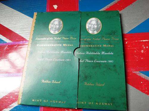 Mint of Norway Nelson Mandela Robben Island Proof Medallion