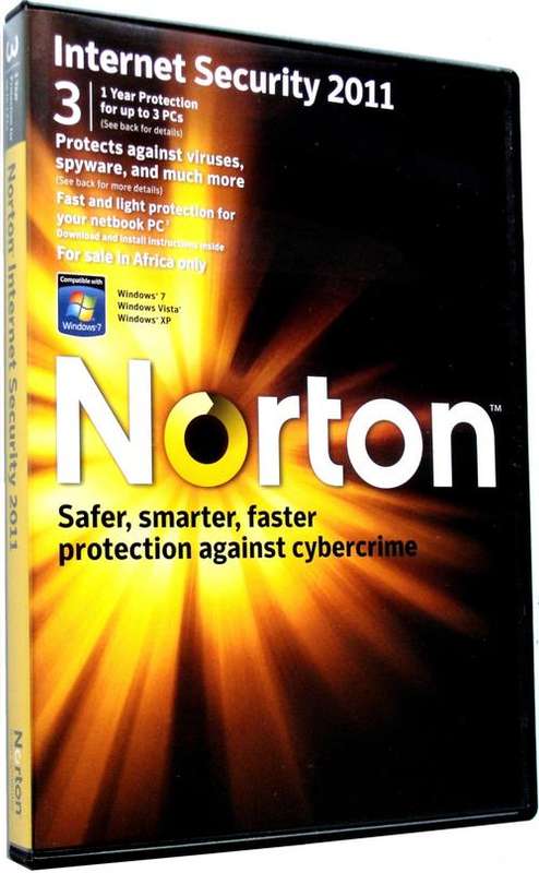 Symantec Norton Internet Security 2011 - 3 PC, 1 year protection