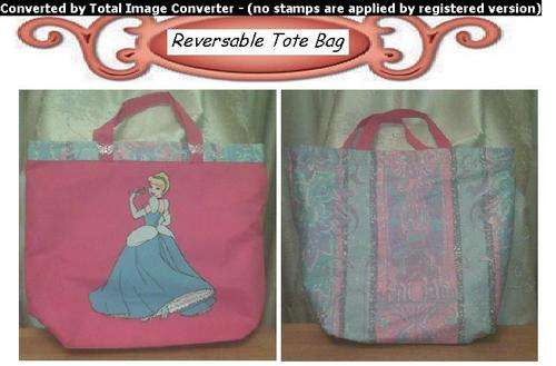 Princess Reversable Tote Bag. Get a FREE gift!!