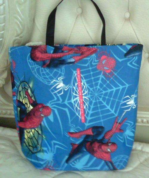 Cartoon Tote Bag "SPIDERMAN" Comes with Freebies!!