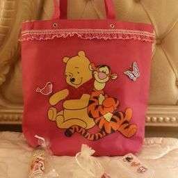 Cartoon Tote Bag. Comes with Freebies!! Check this out....