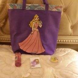 Cartoon Tote Bag for a special little girl. Comes with Freebies. Check this out!!