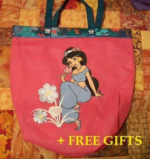 Cartoon Tote Bag. Comes with Freebies!! Check this out....