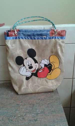 CARTOON Themed Tote Bag - "MICKEY MOUSE"