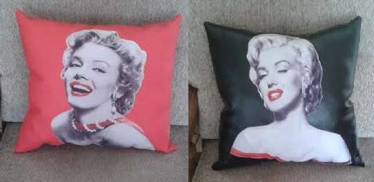STUNNING SCATTER CUSHION - MARYLIN MONROE - ONE OF A KIND