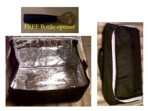 Thermal 6 pack coolbag - free ice brick and bottle opener!!!