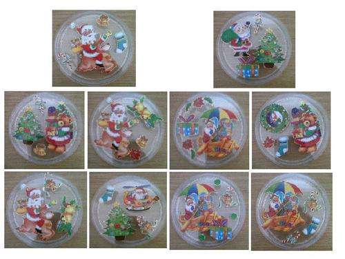 10 Beautiful decorated Plastic containers + 10 charms. Cute gifts for your guests!!