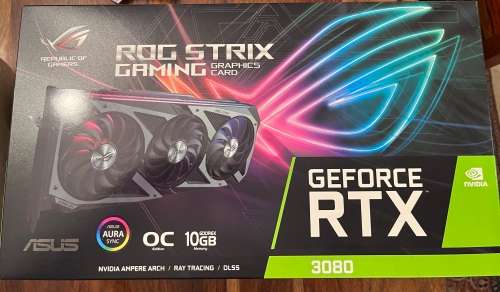 Computer graphics Card NVIDIA ASUS RTX 3080 10GB