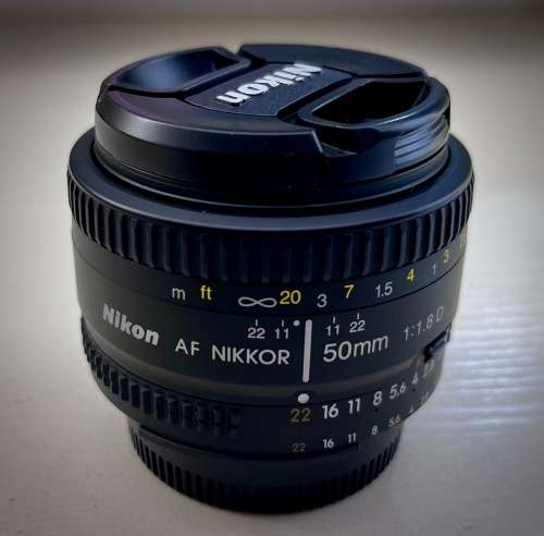 Nikon Nikkor 50 f 1.8 D Lens