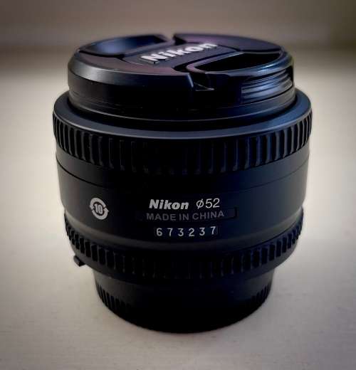 Nikon Nikkor 50 f 1.8 D Lens