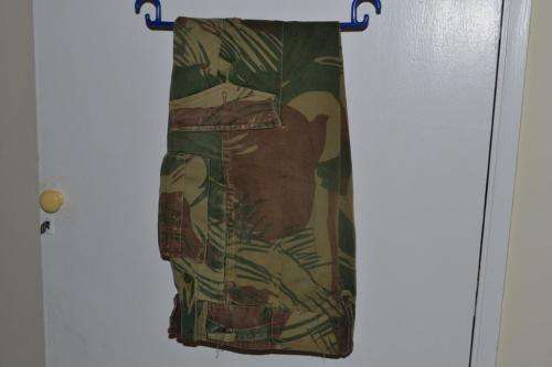 Rhodesian Bush War Camo trousers.