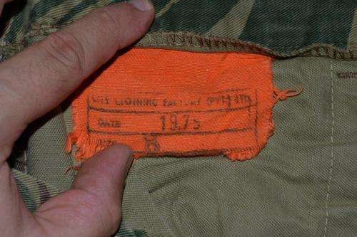 Rhodesian Bush War Camo trousers.