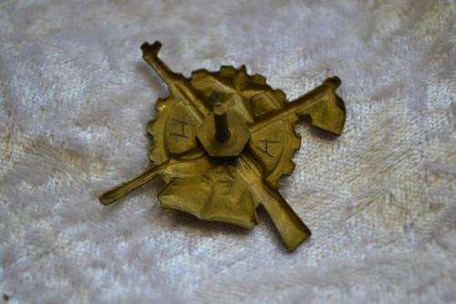 Angolan F.A.P.C.A. Cap badge. Rare Bush war era piece.