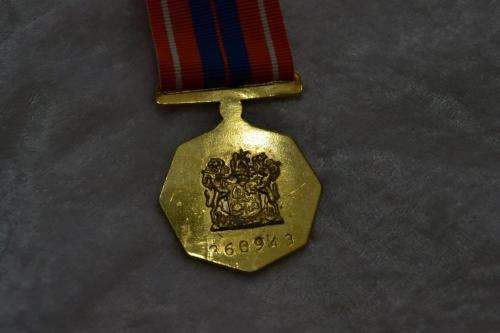 Full Size Pro Patria medal. Fixed Suspender.